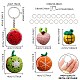 DIY Fruit Theme Keychain Making Kit(DIY-FG0002-98)-2