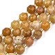 Natural Topaz Jade Beads Strands(G-N326-100-03)-1