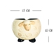 Прекрасный держатель для миски из фарфоровой пряжи ручной работы в форме овцы(SENE-PW0022-04)-5