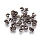 Brass Crimp Beads Covers(KK-G016-AB)-1