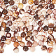 2 Strands Natural Zebra Jasper Round Beads Strands(G-GO0001-34)-1