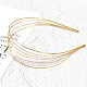 Accessoires pour cheveux alliage accessoires de bande de cheveux(OHAR-PW0001-157B)-2