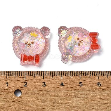 Transparent Epoxy Resin Decoden Cabochons(CRES-I030-13A)-3