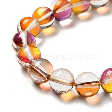Electroplated Synthetic Moonstone Beads Strands(G-F143-A01-M)-5