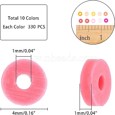 Handmade Polymer Clay Beads(CLAY-PH0001-31B-02)-1