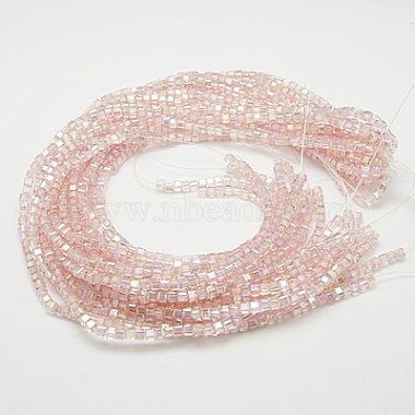 Electroplate Glass Beads Strands(EGLA-D018-3x3mm-32)-2
