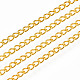 Brass Twisted Chains(CHC-Q001-3x2mm-G)-1