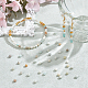 2 brins de perles d'amazonite &agrave; fleurs naturelles(G-NB0006-06)-4