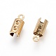 Ion Plating(IP) 304 Stainless Steel Cord Ends(X-STAS-F232-02-G)-1