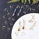 SUNNYCLUE 100Pcs 3 Style Flat 304 Stainless Steel Earring Hooks and Plastic Earring Hooks(FIND-SC0001-86)-4
