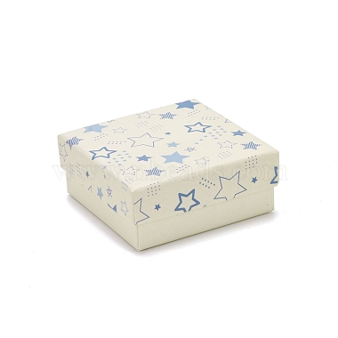 Beige Square Paper Gift Boxes