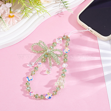 1Pc Alloy & Glass Mobile Straps(MOBA-ME0001-01B)-4
