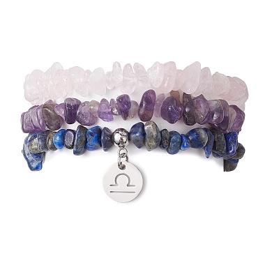 Libra Mixed Stone Bracelets