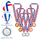 Пустые медали из сплава в стиле 6шт. 3(AJEW-FG0003-03)-4