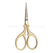201 Stainless Steel Scissors, Craft Scissor, for Needlework, Golden, 90x45mm(PW22062841365)