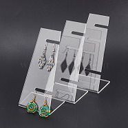 Transparent Arcylic Watch Display Stands, L-shaped, Clear, 7.1x5.2x13cm(ODIS-WH0029-11A)