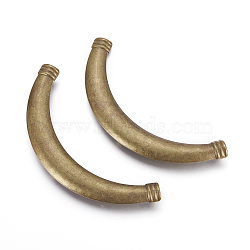 Iron Chandelier Component Links, Tube, Antique Bronze, 52x120x8.5mm, Hole: 5.5mm(IFIN-F153-01AB)