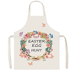 Easter Theme Polyester Sleeveless Apron, with Double Shoulder Belt, Colorful, 560x450mm(PW-WG75993-06)