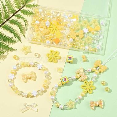 100Pcs 18 Styles Transparent & Opaque Acrylic Beads(MACR-FS0002-40)-5