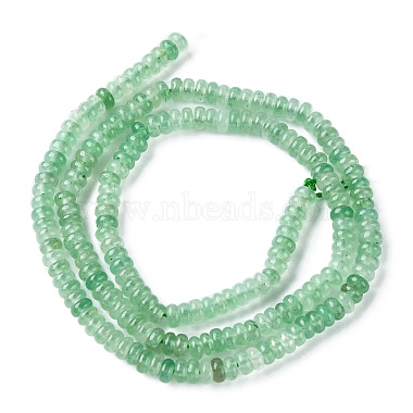 naturelles aventurine verte brins de perles(G-F748-E02)-3