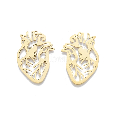 Real 18K Gold Plated Body 201 Stainless Steel Pendants