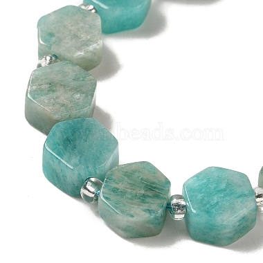 Natural Amazonite Beads Strands(G-P534-A07-02)-4