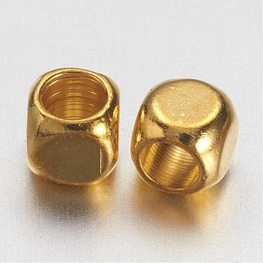 Brass Spacer Beads(KK-L018-G)-2