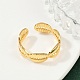 Brass Adjustable Cuff Rings for Women(RJEW-B132-02A-G)-3