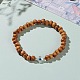 Natural Wood Beads Stretch Bracelets(BJEW-JB05848-02)-3