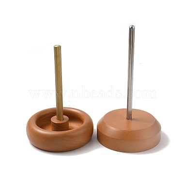 manueller Rocaille-Spinnerhalter aus Holz(TOOL-XCP0001-79)-2