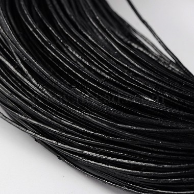 1mm Black Cowhide Thread & Cord