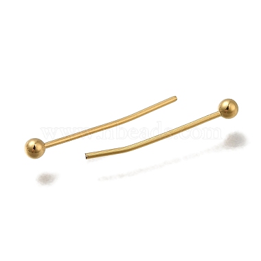 Brass Ball Head Pins(KK-H502-03K-G)-2