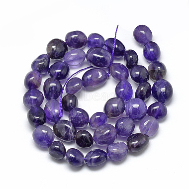 Natural Amethyst Beads Strands(X-G-R445-8x10-03)-2