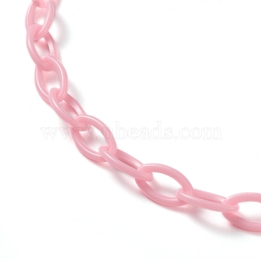 Personalized ABS Plastic Cable Chain Necklaces(NJEW-JN03220-03)-3