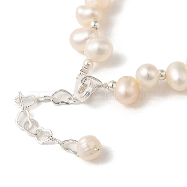Natural Pearl Beaded Bracelets(BJEW-C051-55S)-3