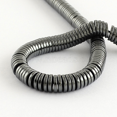 Grade A Non-magnetic Synthetic Hematite Beads Strands(G-R211-07)-2