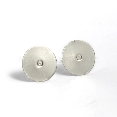 Accessoires des clous d'oreilles en 304 acier inoxydable(STAS-K124-09P)-2