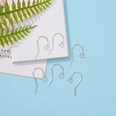 925 Sterling Silver Earring Hooks(STER-K167-051C-S)-5