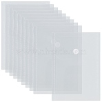 Transparent Plastic Envelopes Folders, Document File Folder, for School Home Office Work, Rectangle, Clear, 151x100x1mm, Inner Diameter: 150x98mm, 10pcs(AJEW-DJ0004-59C)