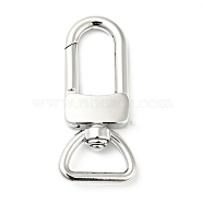 304 Stainless Steel Swivel Clasps, Swivel Snap Hook, Stainless Steel Color, 48.5x22x7.5mm, Hole: 16x8mm(FIND-C056-08P)
