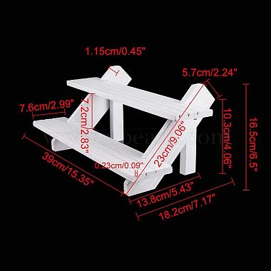 diy 2 kit de support pour plantes en bois de style escalier à plusieurs niveaux(ODIS-WH0029-26A)-5