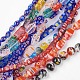 Handmade Millefiori Glass Beads Strands(LK-F011-01)-1