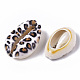 Printed Natural Cowrie Shell Beads(SSHEL-R047-01-B02)-3