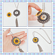 5Pcs 5 Style Interchangeable Alloy Snap Button Necklace Making(FIND-NB0003-50)-3
