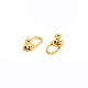 Brass Ear Nuts(KK-WH0108-40G)-1
