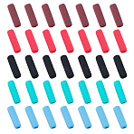 50Pcs 5 Colors Sponge Pencil Grips, for Kids and Adults Handwriting, Column, Mixed Color, 41x12mm, Hole: 7mm, 10pcs/color(AJEW-FH0005-49)