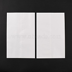 PET Heat Shrinkable Bag, Vacuum Cup Membrane, Shrink Film, Doubleport Bag, Rectangle, WhiteSmoke, 290x180x0.1mm(FIND-WH0099-53D)