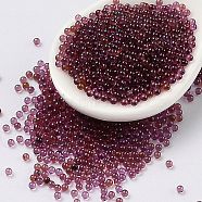 Natural Garnet Beads, No Hole/Undrilled, Round, 1.5mm(G-Z016-03D)