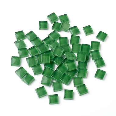 Green Glass Cabochons