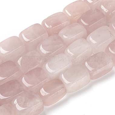Cuboid Rose Quartz Beads